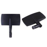 1Pc Black 2.4GHz Radar Shape 10dBi Directional WIFI Antenna RP-SMA For Wireless Router Radar Routing Signal Enhancement Antenna