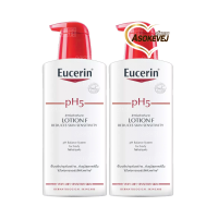 Eucerin pH5 lotion f 400ml ยูเซอริน พีเอช5 โลชั่น เอฟ 400มล (2ขวด)