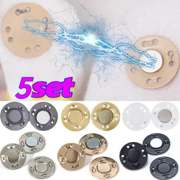 A pair Invisible Magnet Button for Sewing Supplies Jacket Cardigan  Concealed Buckle Handwork Clothing Decoration