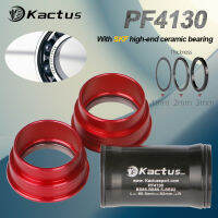 KACTUS PF4130 ขายึดด้านล่างจักรยานพร้อมแกนแบริ่งเซรามิกคุณภาพสูงของ SKF30 การเคลื่อนไหวตรงกลางสําหรับ BB386 Crankset Ultralight