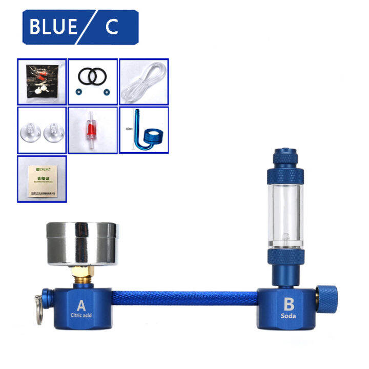 aquarium-blue-ocean-รุ่น-diyco2เครื่องกำเนิดไฟฟ้า-solenoid-วาล์ว-bubble-counter-พืชน้ำ-co2ถังปลา-co2เครื่องกำเนิดไฟฟ้า-equipment