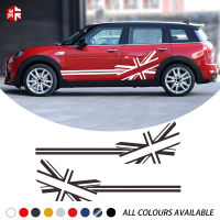 2 Pcs Union Jack Flag สไตล์รถประตูด้านข้าง Stripes สติกเกอร์ Body Decal สำหรับ MINI Cooper S Clubman F54 One JCW อุปกรณ์เสริม