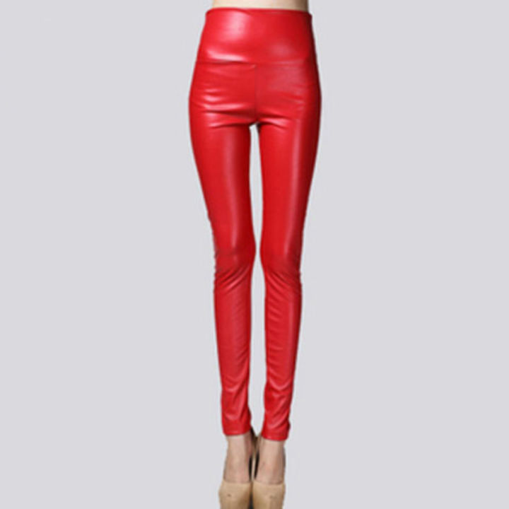 autumn-winter-women-thin-velvet-pu-leather-pants-female-sexy-elastic-stretch-faux-leather-skinny-pencil-pant-women-tight-trouser
