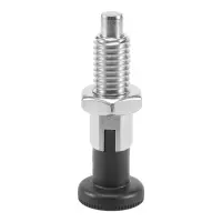 M10 Stainless Steel Self Locking Index Plunger Pin With Self Locking Function For Dividing Head For Sophisticated Position Locating