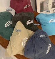 ✿卍 2023 New Arrival Korean EMIS Distressed Baseball Cap Celebrity Style Visors