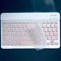 Bluetooth Keyboard Waterproof Transparent Protective film 10" Wireless Bluetooth Keyboard dustproof Silicone Protective film