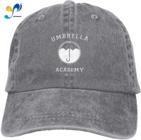 Umbrella-Academy - Varsity Baseball Caps Cotton Dad Hat Adjustable Sandwich Hat,Gray