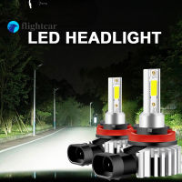 Flightcar 2ชิ้น Canbus Hb3ไฟหน้ารถ Led H1 H3 H4 H7 H8 H9 H11 Hb4หลอดไฟตัดหมอกรถยนต์9006 Hir2 9012 12-24โวลต์ไฟสูงต่ำ6000K อุปกรณ์ไฟรถ Cob