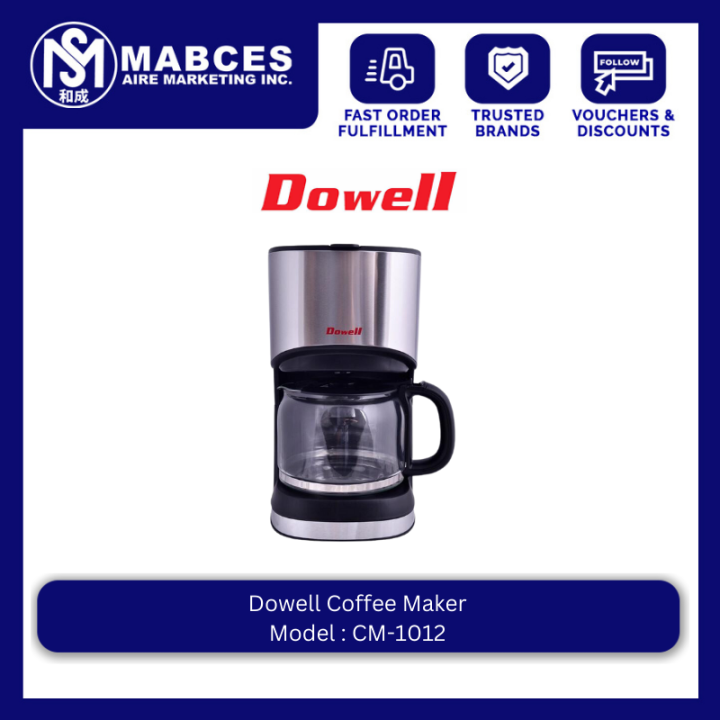 Dowell Coffee Maker CM1012 Lazada PH