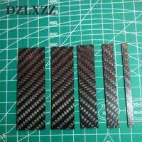 5pcs Thickness 1mm Carbon Fiber Polishing Plate Length 75 / 85mm Width 5/10/15/20/25mm Polishing Rod Ray Toy Model Making Tools