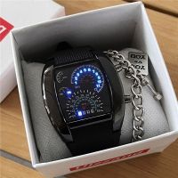 Ins high-value instrument panel black technology electronic watch mens student youth trend fashion cool and handsome