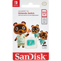 ✜ พร้อมส่ง | NSW SANDISK 512GB MICROSDXC CARD FOR NINTENDO SWITCH (เกม Nintendo Switch™? By ClaSsIC GaME OfficialS)