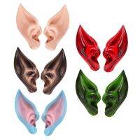 【LZ】㍿  Látex Elf Ear Cosplay Acessórios Live Broadcast Props trajes de Carnaval adereços festa orelhas fadas Elven Vampire Orelhas