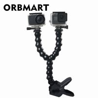 [COD] ORBMART Neck Mount Adjustable Clamp Clip Arm Gopro 6 5 4 SJ4000 Yi