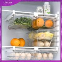 CHIZH รักษาความสดใหม่ ตัวจัดระเบียบตู้เย็น Under-shelf เอบีเอสเอบีเอส ชั้นเก็บของในตู้เย็น ของใหม่ โปร่งใสโปร่งใส อุปกรณ์จัดระเบียบห้องครัว ผลไม้สำหรับผลไม้