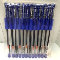 ปากกาเจลหมึกสีน้ำเงินหัว0.5มม.​ 1กล่อง=12 ด้ามG212