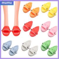 MUMU สำหรับ OB11 แต่งตัวของเล่น ของขวัญสาว รองเท้าแตะฉลาม อุปกรณ์ตุ๊กตา รองเท้าตุ๊กตา เล่นบ้าน