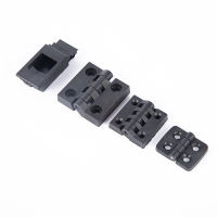 30Pcs Black Plastic Nylon Bearing Butt Hinge Wooden Jewellery Box Cabinet Latch Industrial Door Hinges Furniture Hardware