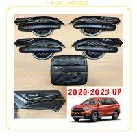 แพคเกจฝาครอบที่จับด้านนอกป้องกันการเกิดสสารสำหรับรถซูซูกิ XL7 2020-2025สีดำแนวสปอร์ต