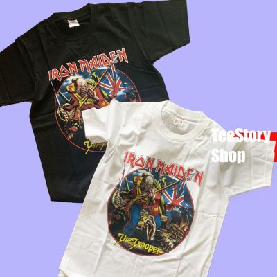 เสื้อIron Maiden เสื้อวงดนตรีเท่ๆไม่เหมือนใคร ใส่สบาย ผ้านิ่ม