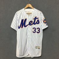 High quality olive clothing MLB New York Mets new American striped mesh breathable casual short-sleeved baseball uniform mens hiphop jersey