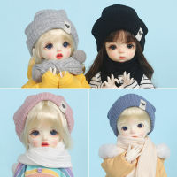 16 14BJD เสื้อผ้าตุ๊กตาแฟชั่นผ้าพันคอหรือหมวกสำหรับ30เซนติเมตร Bjd,Holala,Yosd ตุ๊กตาหมวกอุปกรณ์ตุ๊กตาตัวเลือกหลายสี