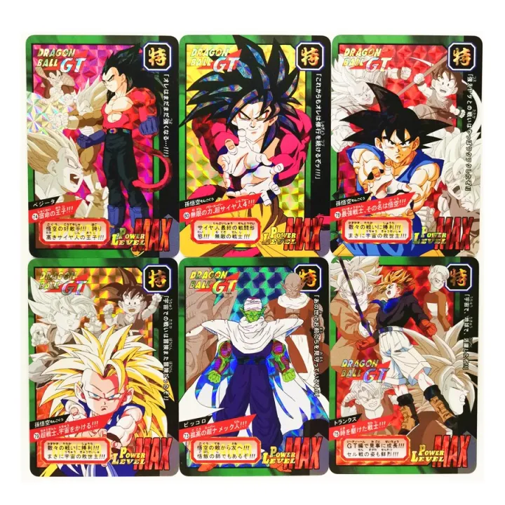 9pcs/set Super Saiyan Dragon Ball Z Heroes Battle Card Ultra Instinct ...