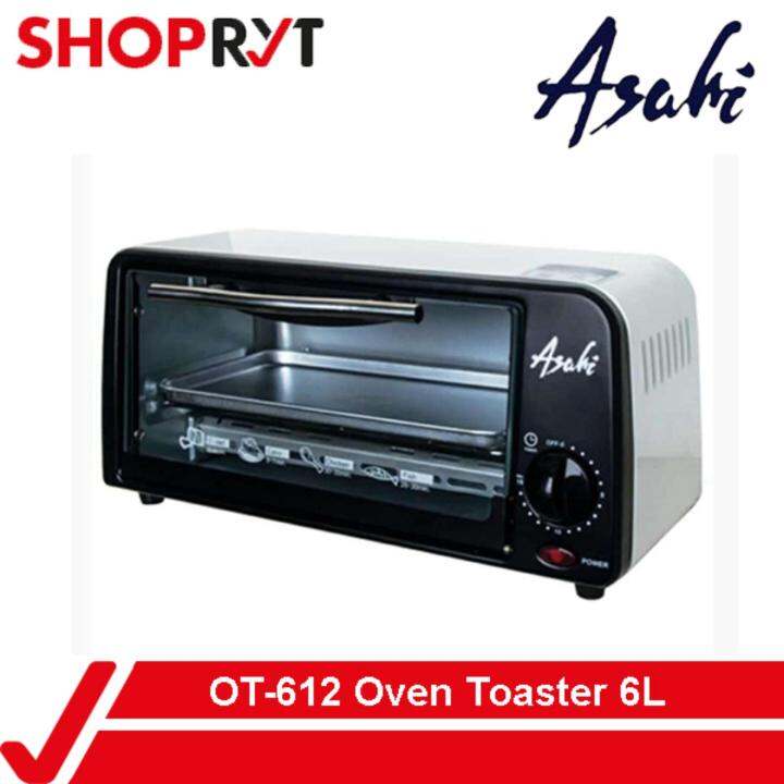Asahi OT612 Oven Toaster 6L Lazada PH