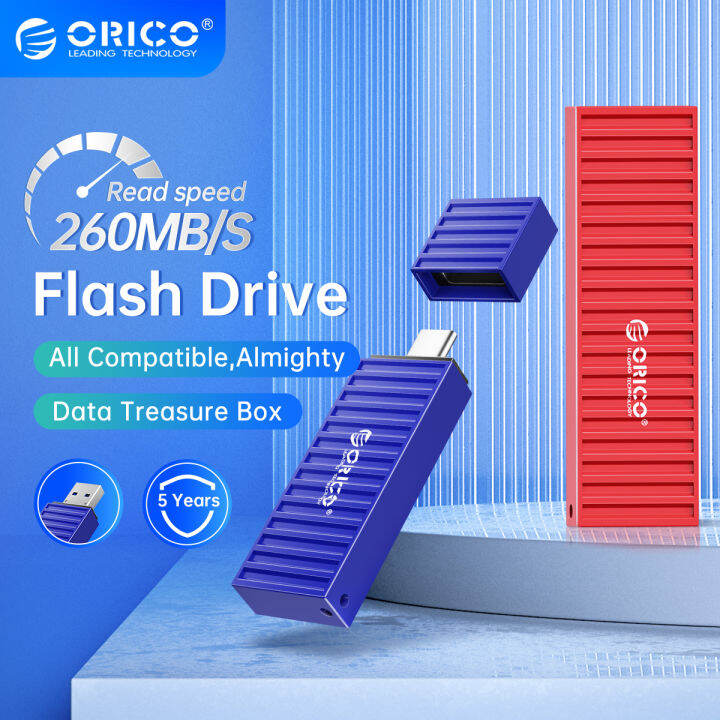ORICO USB C Flash Drive 256GB USB Thumb Drive The Photo Stick For Type