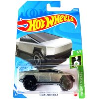 Hot Wheels C4982 Automobile Series HW GREEN SPEED TESLA CYBERTRUCK 1/64 Metal Cast Model Collection ของเล่นยานพาหนะ