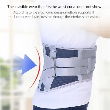 Adjustable Double Pull Back Lumbar Support Belt Waist Orthopedic