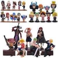 ชุดซาตู Luffy Zoro Tokoh Monyet D Ace Sanji PVC อะนิเมะ Tokoh Aksi Koleksi แบบ Boneka ชุด Mainan Lengkap Untuk Hadiah Anak Laki-Laki