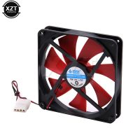 【YD】 12V 4 Pin 140mm Silent CPU Cooling Airflow 2300RPM Speed Adjustable Computer Cooler Quiet for Chassis Radiating