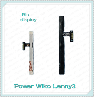 power Wiko Lenny 3/lenny3 อะไหล่แพรสวิตช์ ปิดเปิด Power on-off (ได้1ชิ้นค่ะ) อะไหล่มือถือ คุณภาพดี Bin Display