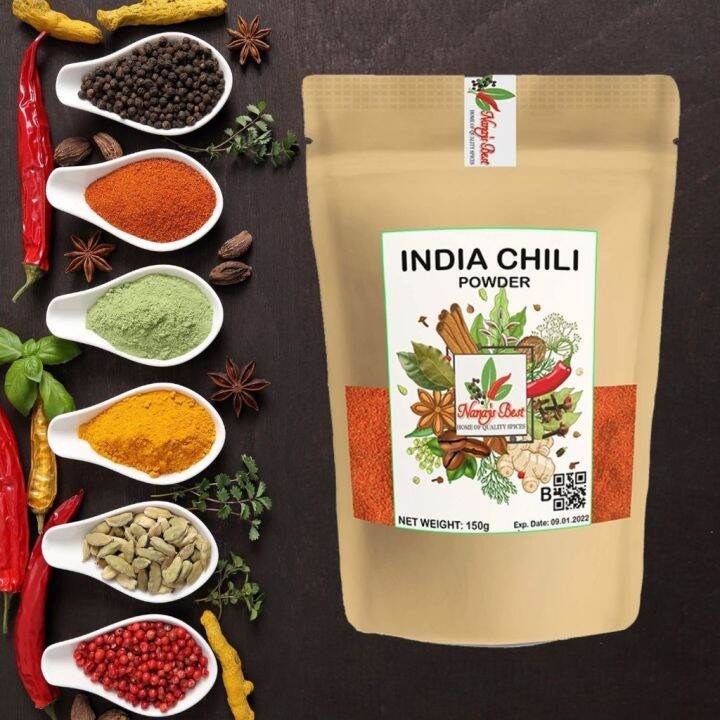 Nanays Best Indian Chili Powder Flakes Super Spicy 150 Grams Lazada PH