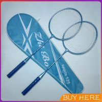 BUY Here ไม้แบดมินตัน Sportsน 125 อุปกรณ์กีฬา ไม้แบตมินตัน พร้อมกระเป๋าพกพา Badminton racket