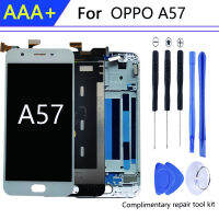 5.2นิ้วสำหรับ OPPO A57จอแสดงผล LCD ศัพท์มือถือ A57t พร้อมกรอบ Digitizer Assembly Parts LCD โมดูล Touch Screen Replacement