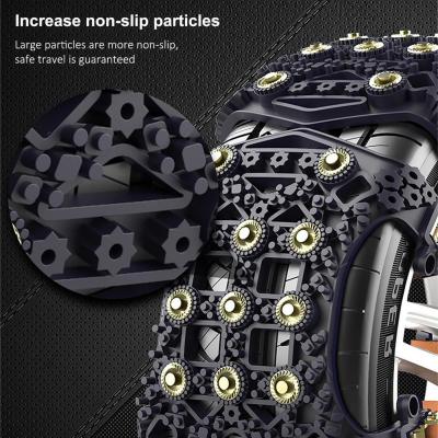 1 Pcs Car Tire Snow Chains Winter Snow Tire Chains Mud Tyre Anti-Skid Belts Emergency Driving Belts On Wheels For Car SUV Trunk