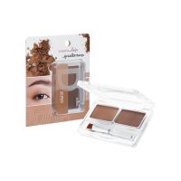 อายบราว พาเลทแต่งคิ้ว ใช้ง่ายสะดวก พร้อมแปรงหัวตัด Odbo Duo Brow powder palatte (OD732)