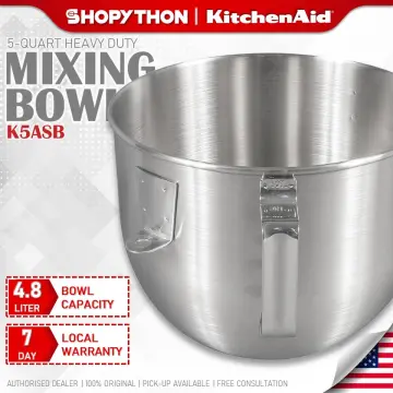 KitchenAid K5SS Ivory Heavy Duty Series 5qt Lift Stand Mixer Bowl Attachments