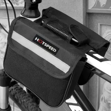 Front clearance saddle bag