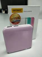 ORSEN E20 10000 mAh  สีชมพู (สินค้า CLEARANCE SALE ) สินค้ามีตำหนี  รอยที่ตัวเครื่องนิดหน่อย