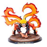 GK Uzumaki Figur Naruto 20ซม. โมเดลตุ๊กตานารูโตะโหมดจักระเก้าหางตุ๊กตาขยับแขนขาได้เด็ก Kids Toys สำหรับเด็กจิ้งจอกของขวัญ