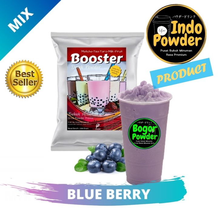 Bubuk Minuman Blueberry 1 Kg / Powder Drink Blueberry 1 Kg / Minuman ...