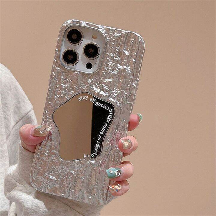 hoce-เคสโทรศัพท์กระจกแวววาวหรูหราสำหรับ-iphone-14-13-12-pro-max-11ฝาครอบพลาสติกแข็งมีลวดลายสไตล์ร็อค