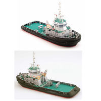 [ของเล่น JP] MEIKE001♗Jcika 1:100 Polish Centaur II Tugboat ชุดโมเดลกระดาษงานฝีมือ3D DIY