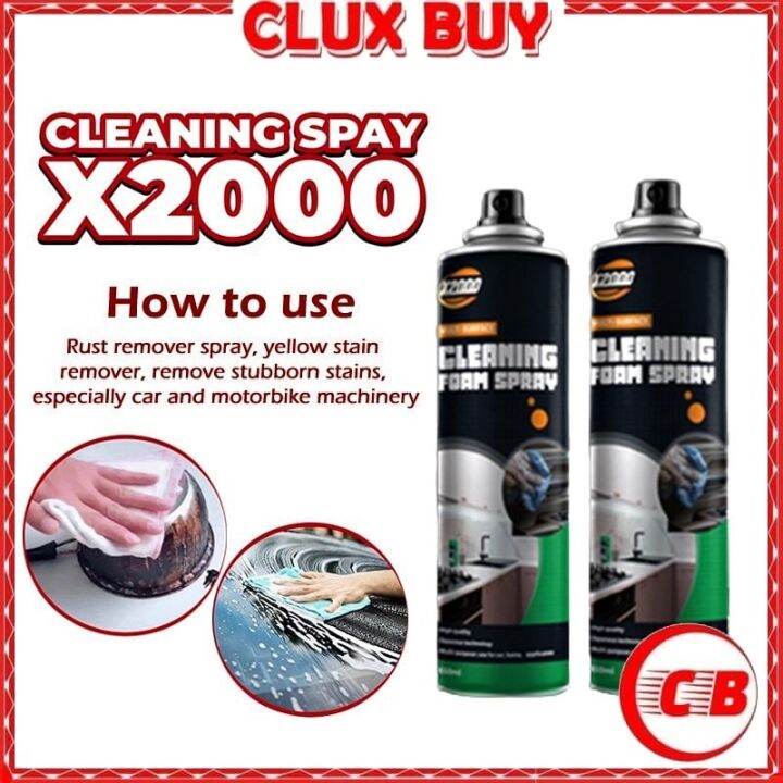 Cleaning spray x2000 Multifunctional Foam Cleaner Car Interior Cleaning