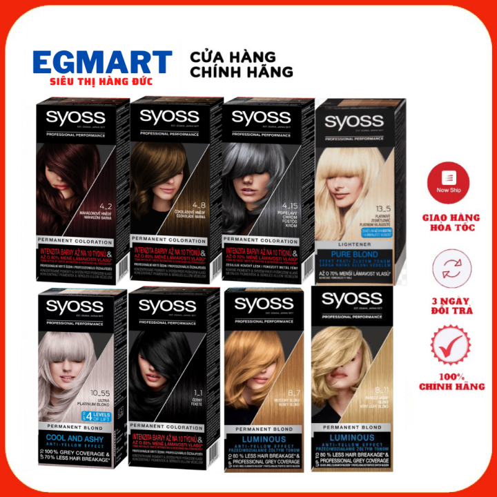 SYOSS là một thương hiệu đến từ Đức, với sản phẩm chất lượng và hiệu quả cao về chăm sóc tóc. Hình ảnh liên quan sẽ giúp cho bạn khám phá thêm về dòng sản phẩm này để lựa chọn cho tóc của mình.