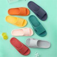 2023 Summer EVA Soft Sole Shoes Indoor Outdoor Bathing Home Slippers Women Men Non-slip Flip Flops Woman Thick Platform Sandals