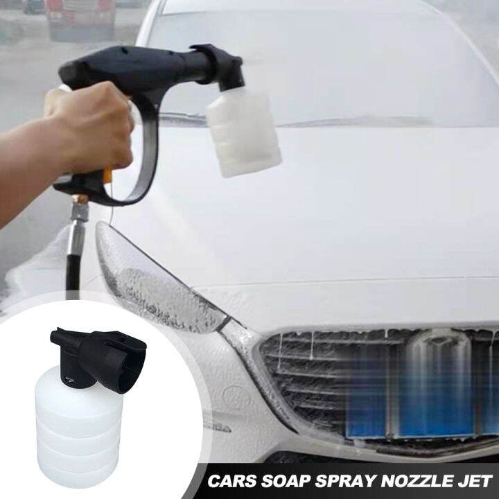Hittime 180ml Car High Pressure Foam Soap Spray Nozzle Jet Water Snow